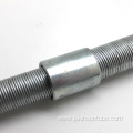 Zinc alloy or chrome-plated pipe straight connector